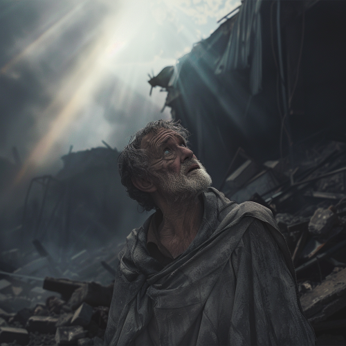 A Family's Home Destroyed: Resilience Amidst Devastation