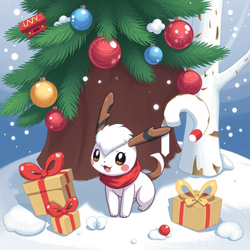 A Festive Gathering of Christmas Pokemon