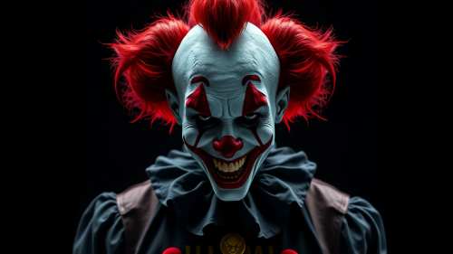 A Full Body Art of It the Clown