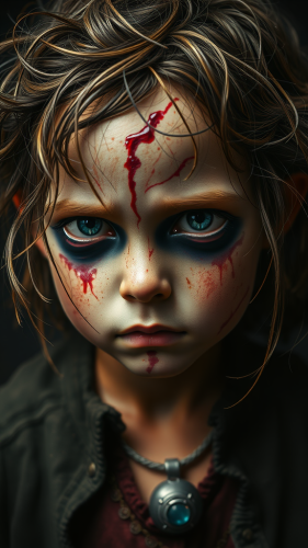 A Grim, Mystical Portrait of Young Struwwelpeter