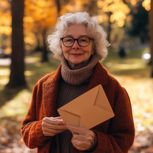 A Happy Canadian Woman