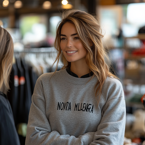 A Helpful Worker in Modern Melbourne Store
