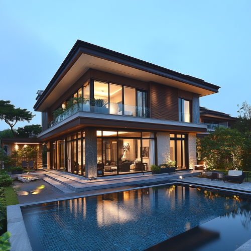 A High-End Luxury Home in Taiwan