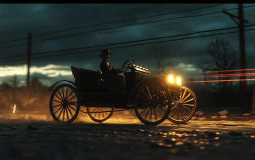 A Horse Cart in 1900