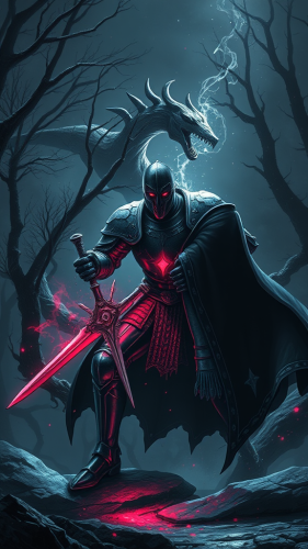 A Hurt Knight in a Colorless Magic World