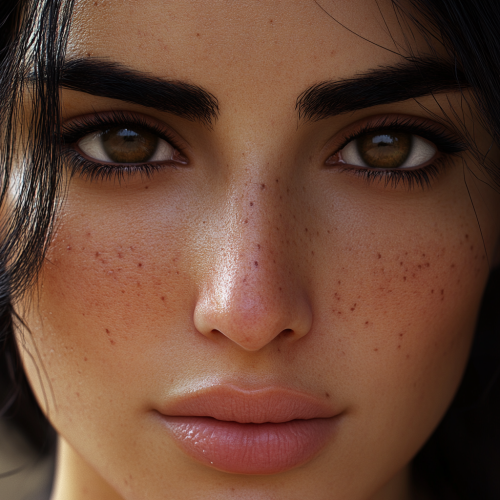 A Hyper-realistic Mediterranean-Persian Face for 3D Model