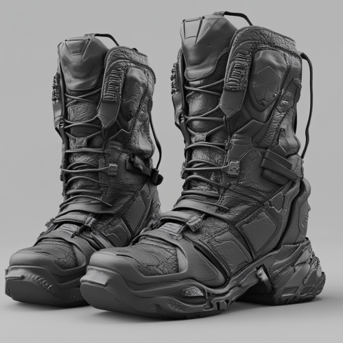 A Large Pair of Cosmic Rocker Boots