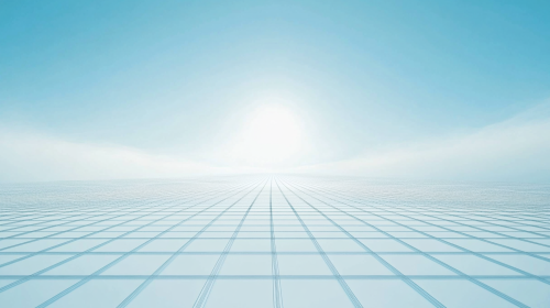 A Light Blue, White, and Gray Design