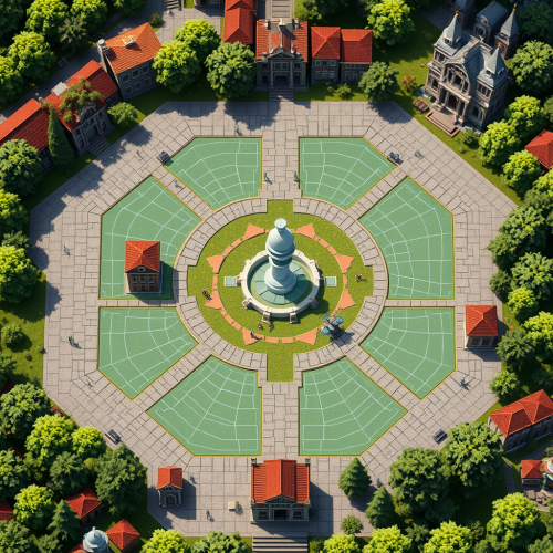 A Lively Battle at the City Center Park