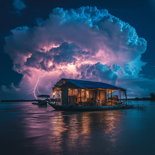 A Massive Thunderstorm Lighting up Catatumbo Lightning Venezuela A Massive Thunderstorm Lighting up Catatumbo Lightning Venezuela