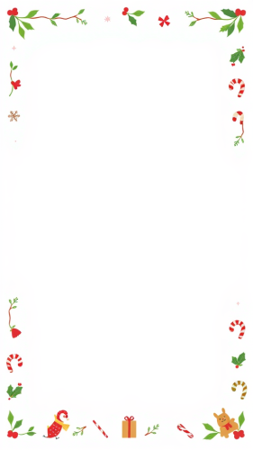 A Minimalistic Christmas-Themed Kids Letterhead Template
