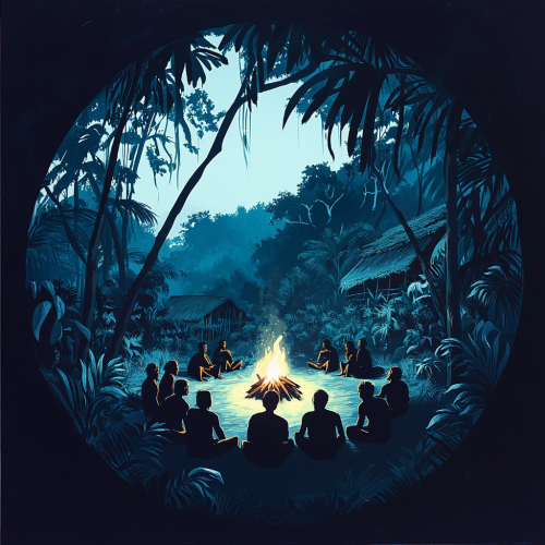 A Mysterious Gathering in an Amazonian Village
