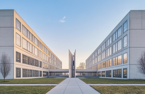 A Powerful Concrete Building Designed by Steven Holl