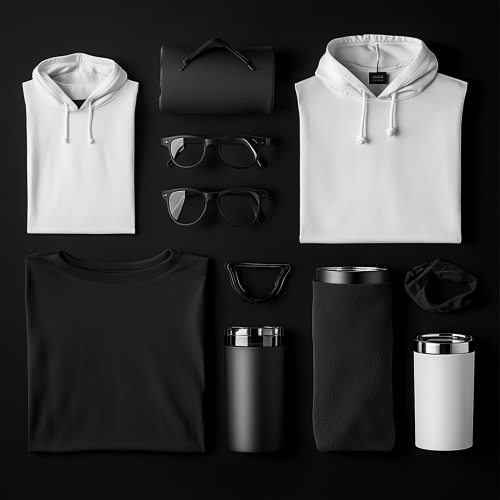 A Professional Mockup Bundle of Blank Items