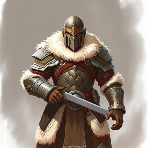 A Quick Illustration of Hide and Fur Armor
