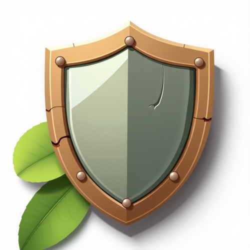 A Quick Papaya Paper Style Animated Shield Illustration