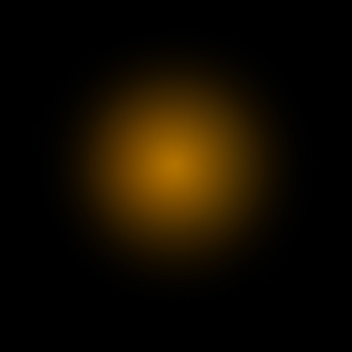 A Radiant Gold Gradient on Dark Background