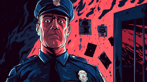 A Sinister Police Officer's Manipulative Power