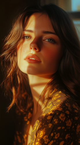 A Stunning Portrait of a Beautiful Woman