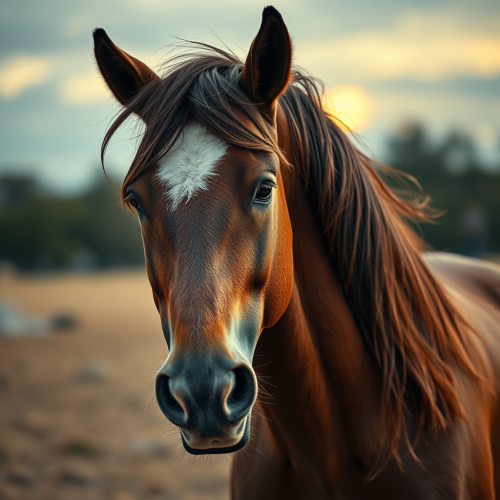 A Surreal Romantic Twist in Horse Photography