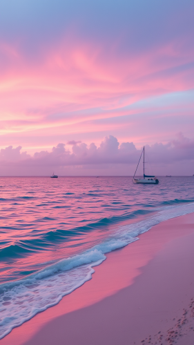 A Tropical Beach with Fun Activities in HD