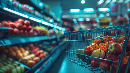 A Vibrant Commercial of a Natural Product Seller A Vibrant Commercial of a Natural Product Seller