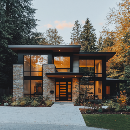 Family Home in North Vancouver Forest