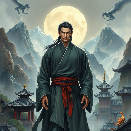 A Young Man's Fantasy Journey in Ancient China