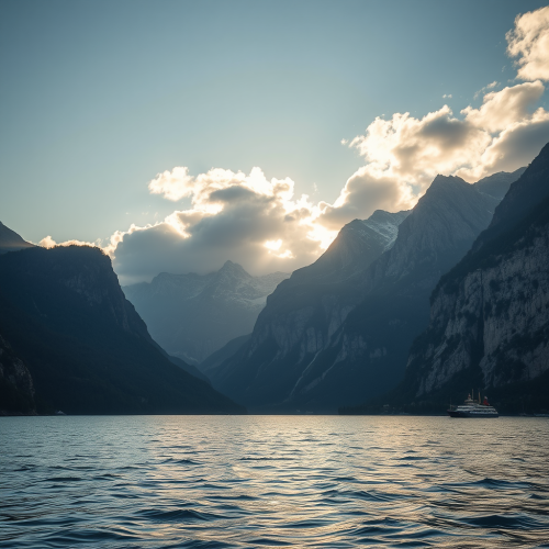 A beautiful mix of hot and cool colors.