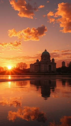 A beautiful wallpaper filled with colorful patterns.