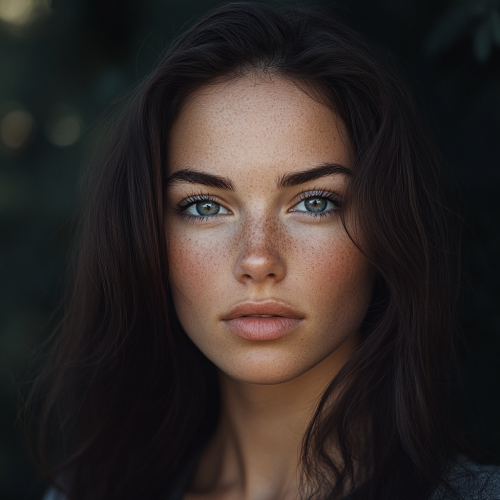 A beautiful woman with an ultra-realistic natural face.