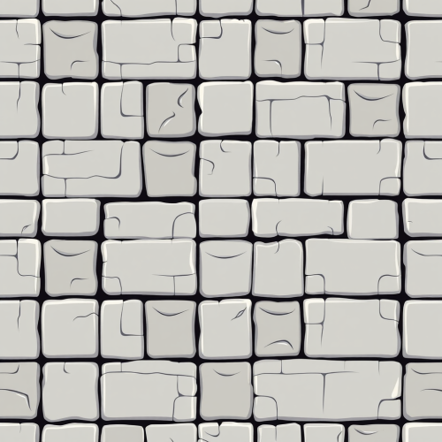 A cartoon stone block square tile texture