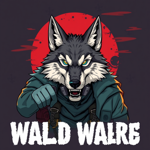 A furry wolf cartel member in narcos cartoon.