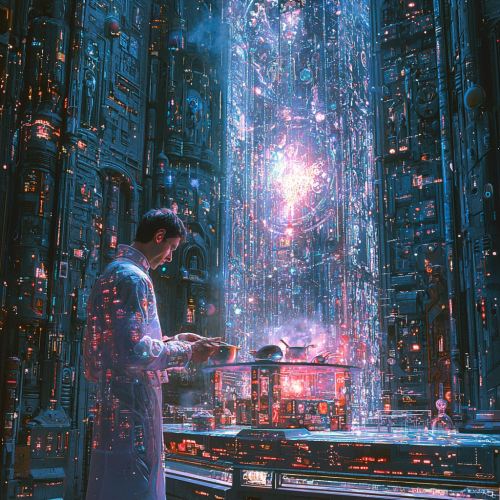 A hacker cooks in church, discovers powerful AI presence.
