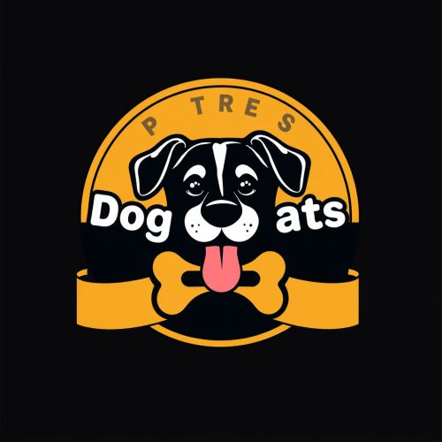 A logo for Dog Treats HQ pet store.