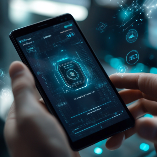 A person gets a special ID number token