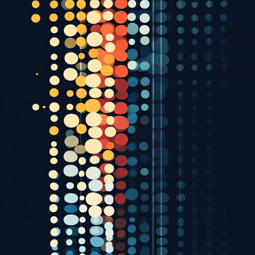 A portrait of intervals merging into one.