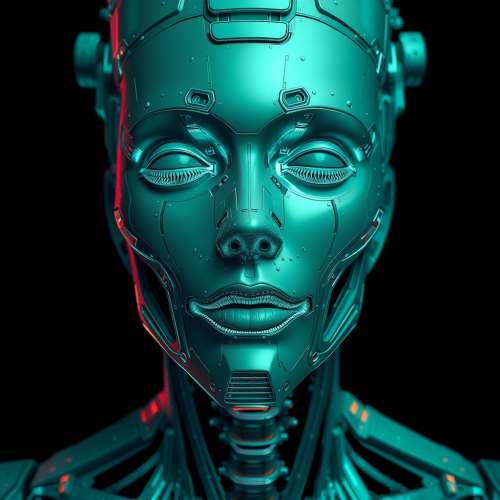 A realistic colored AI image.