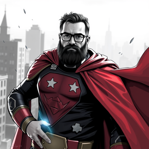 A superhero named Charles Hoskinson fights for ADA.