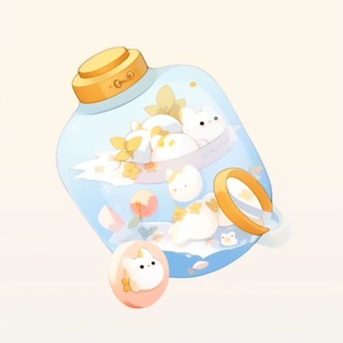 Adorable 3D Investment Icon in Miniature Style