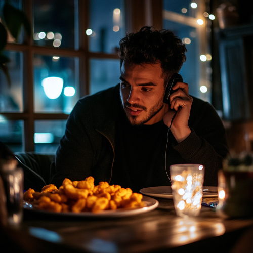 Angry man calls restaurant about cold fries