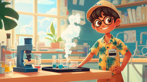 Awess in Hot Laboratory Experiment with Water Vapor