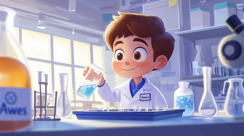 Awess the Scientist: Water Exploration in Lab