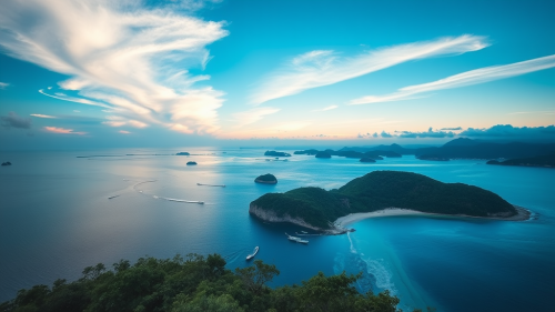 Beautiful Realistic Nature View in Macatan Island