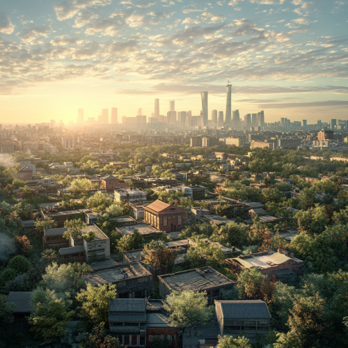 Beijing City 2024: Incredible Realistic 3D Render