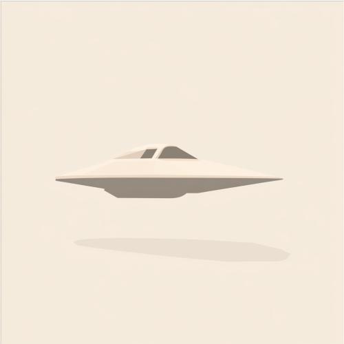 Bob Lazar's UFO Model from Above