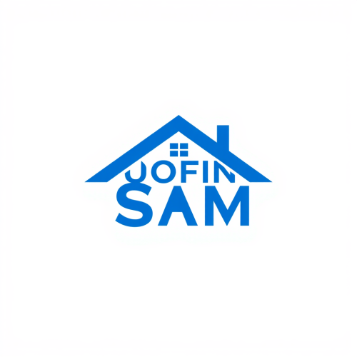 Bold Roofing Sam Logo on White Background