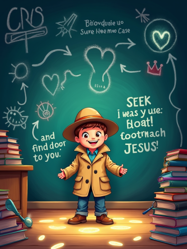 Child Detective Finding Jesus in a Mystery