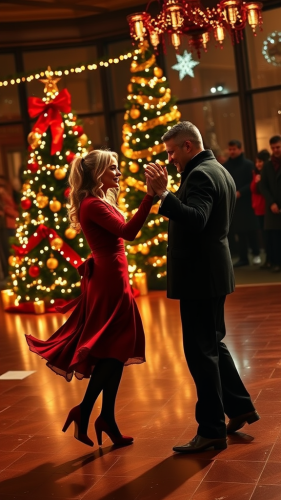 Christmas Tango with Elegant Hands