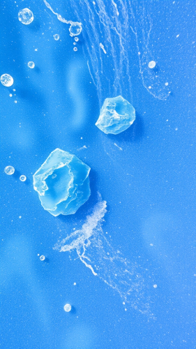 Colorful screensavers on a digital device